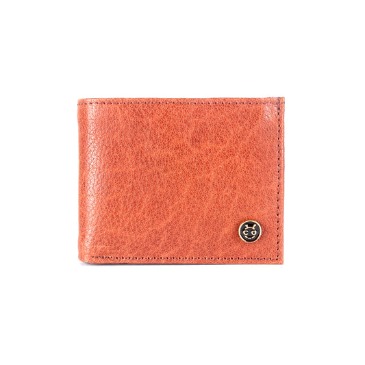 Elephant Pattern RFID Protected Leather Wallet - Chiti