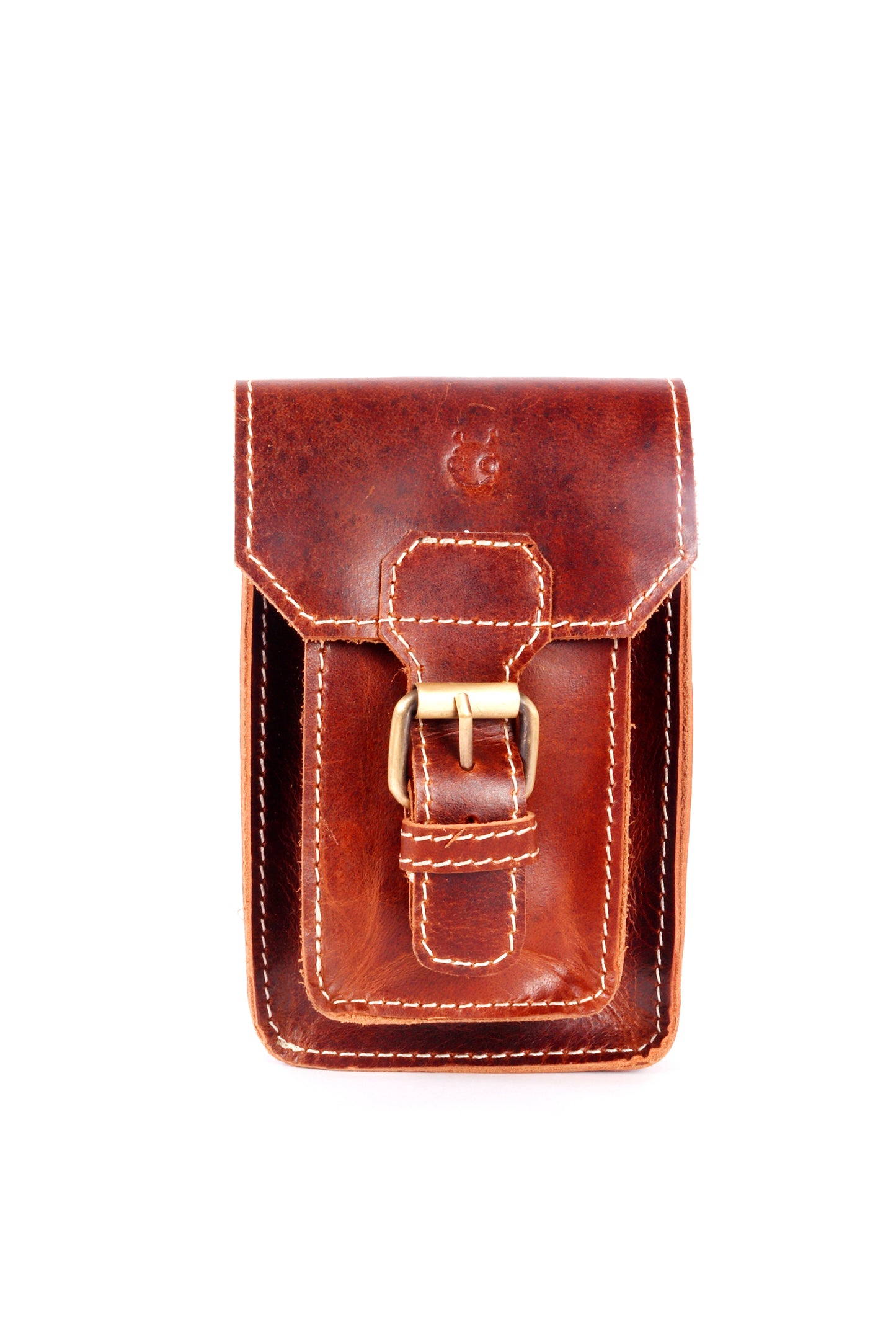 Genuine Leather Mobile Holster Pouch