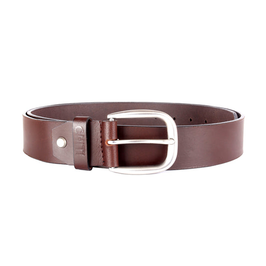 Vintage Brown Leather Belt