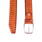 Bronze Starlet: Metallic-Studded Tan Brown Belt