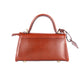 Phobos Small Brown Leather Satchel - Chiti