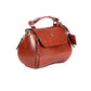 Deimos Premium Brown Leather Satchel - Chiti