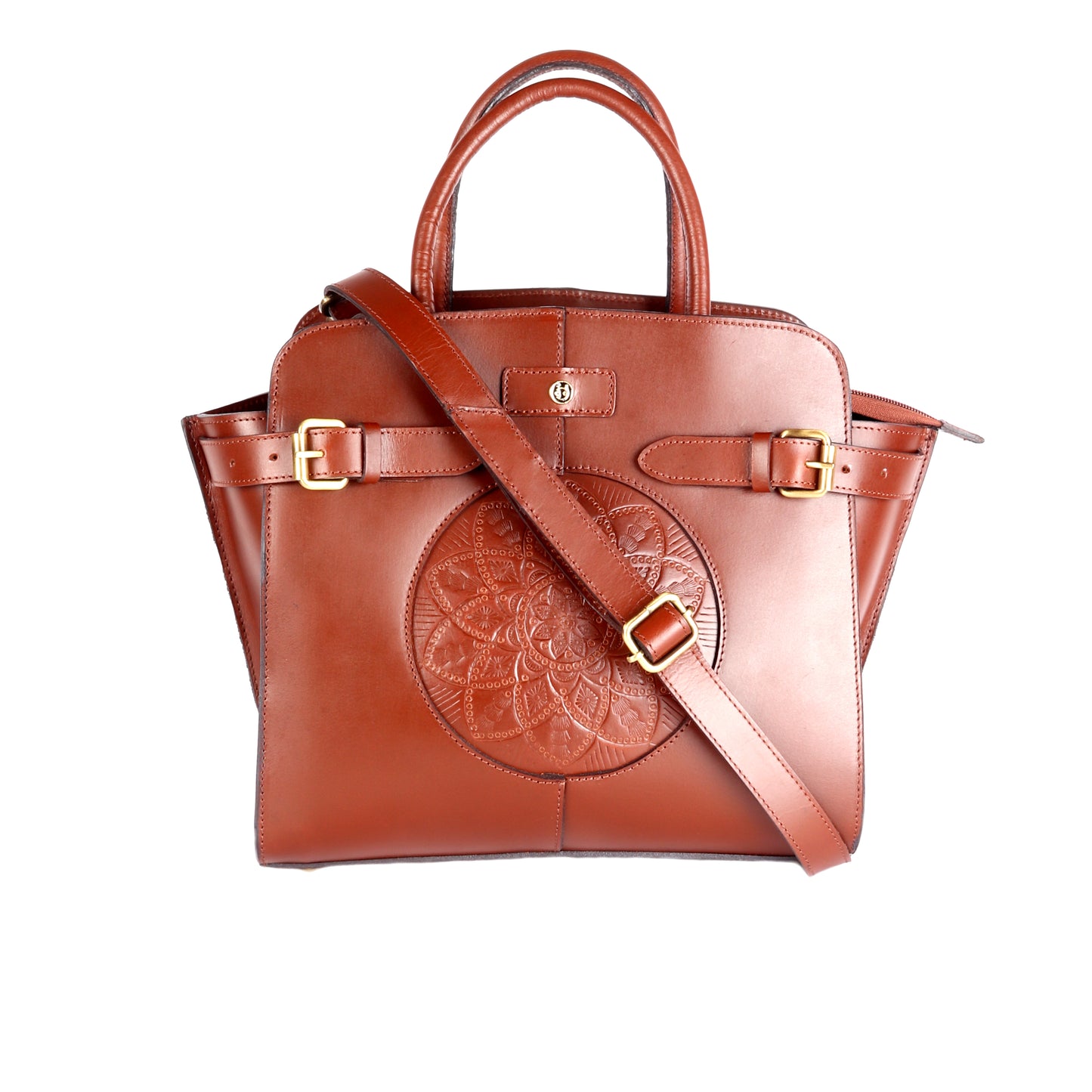 Europa Premium Brown Leather handbag