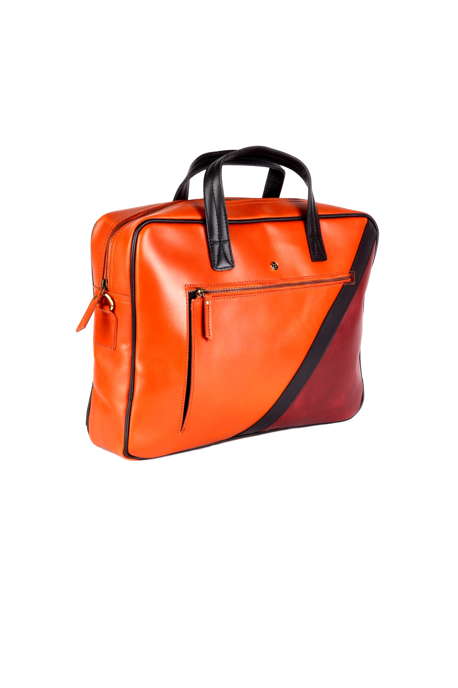 BurgundyBrew Laptop Messenger Bag - Chiti