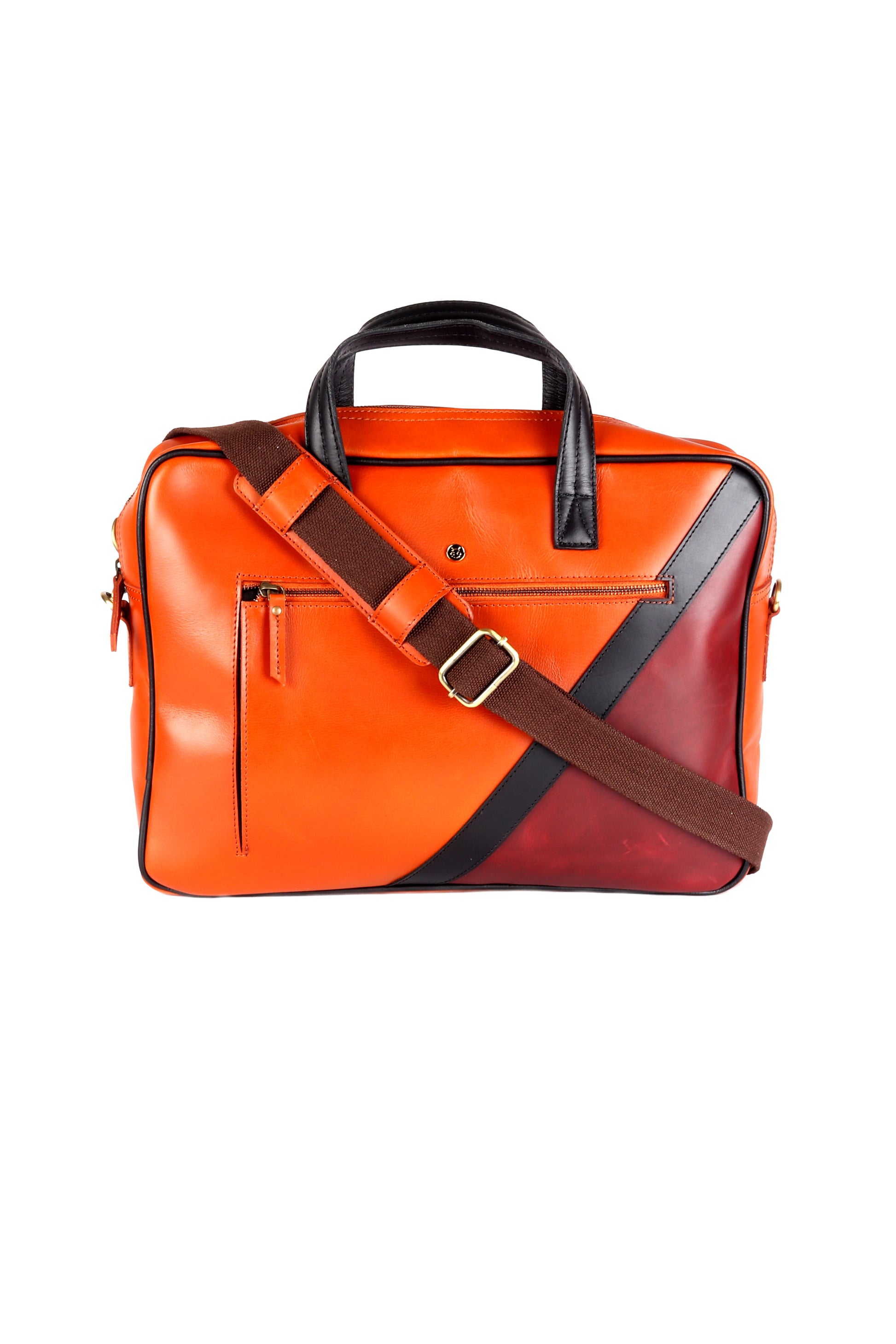 BurgundyBrew Laptop Messenger Bag - Chiti