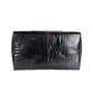 CrocoJet Black Duffle Bag