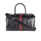 CrocoJet Black Duffle Bag