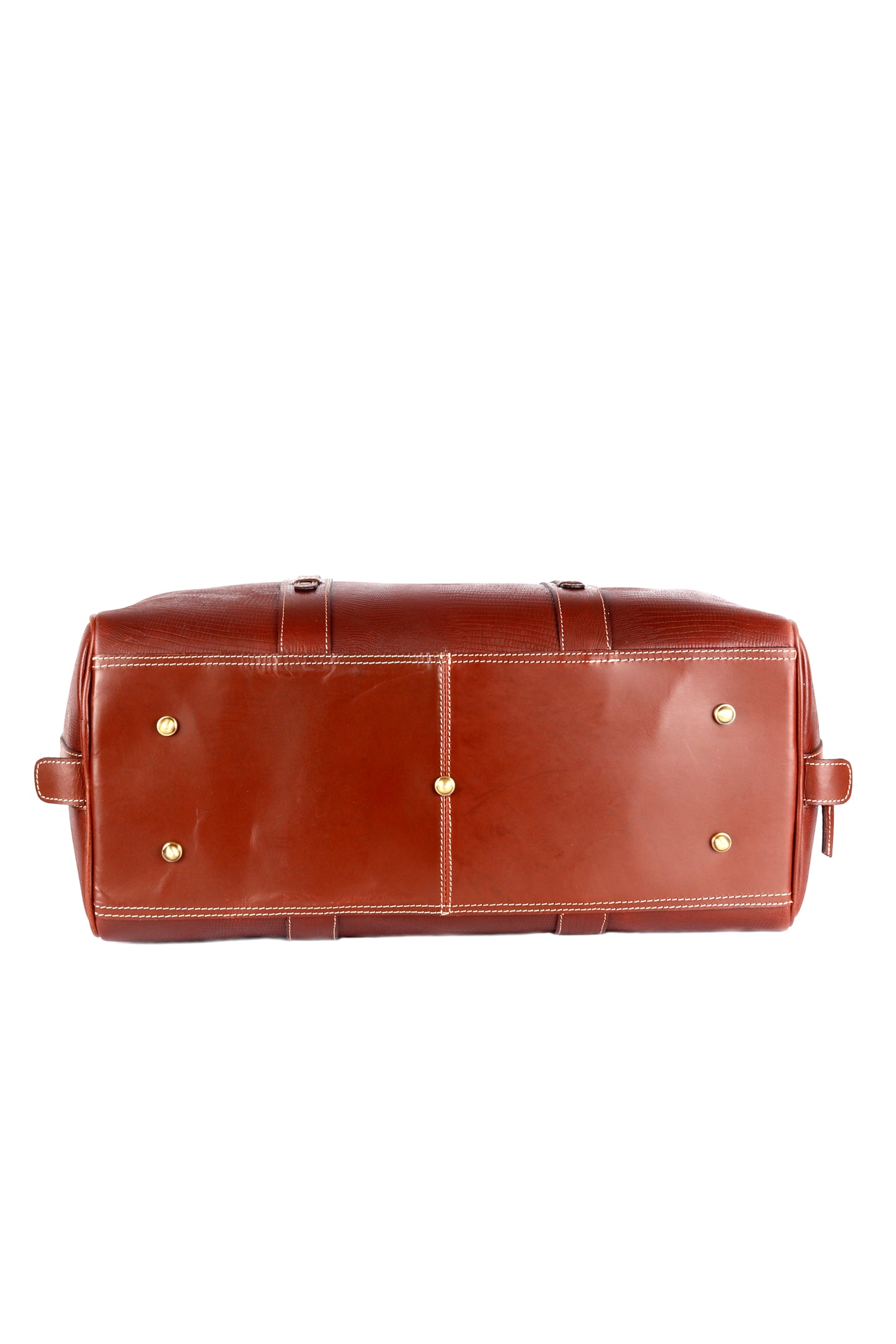 Serpentine Voyager Brown Duffle Bag - Chiti