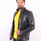 Urban Wrap Black Leather jacket