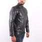 Urban Wrap Black Leather jacket - Chiti