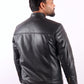 Urban Wrap Black Leather jacket - Chiti