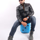 Urban Wrap Black Leather jacket - Chiti