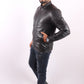 Vogue Vista Men's Black Leather Jacket