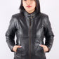 Ember Enigma Black Leather Jacket