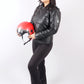Midnight Racer Femme Black Leather Jacket